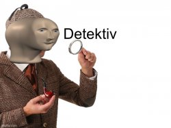 Meme man detektiv Meme Template