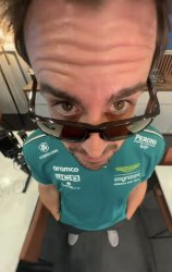 Alonso big forehead Meme Template
