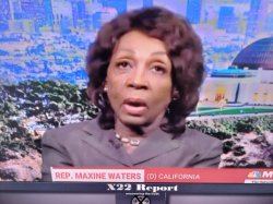 Mad Maxine Waters Meme Template