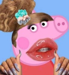 peppa nig Meme Template