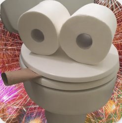 smoky the toilet Meme Template