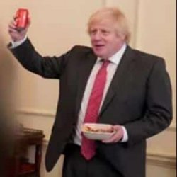 Boris Johnson Downing Street party Meme Template