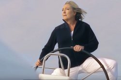 Marine Le Pen Voile Meme Template