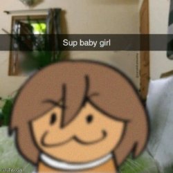 Sup baby girl Meme Template