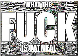 wtf is oatmeal Meme Template