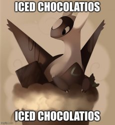 Iced ChocoLatios Meme Template