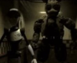 Springtrap and Staff bot staring at you Meme Template