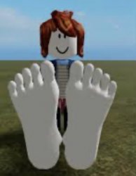 roblox feet Meme Template