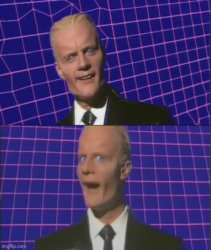 Max Headroom Meme Template