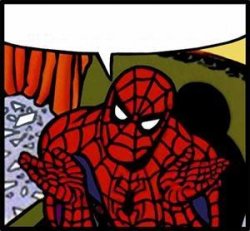 Spiderman Shot Web Meme Template