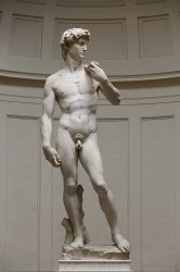 Statue of David Meme Template