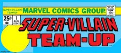 Super Villain Team Up logo Meme Template