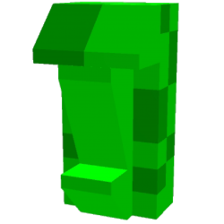 Emerald moai Meme Template