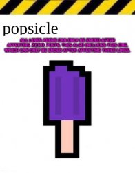 updated wording popsicle Meme Template