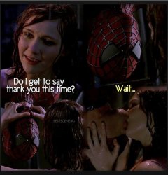 Spider-Man Kiss Meme Template