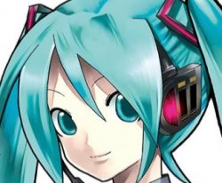 Hatsune head Meme Template