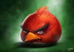 Red Angry Bird Meme Template