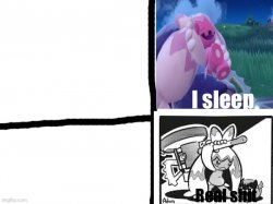 Sleeping tinkaton Meme Template