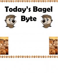 Bagel Byte Quote Meme Template