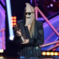 MoonMan accepts award for being banned Meme Template