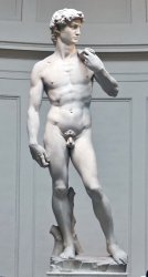 Michelangelo's David Meme Template
