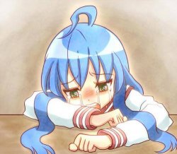 Konata izumi crying Meme Template