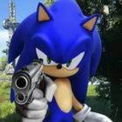 sonic gun Meme Template