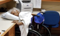 Old elderly person wheelchair dementia JPP Legion Meme Template