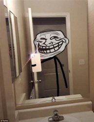 trollmirror Meme Template