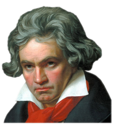 Angered Beethoven Meme Template