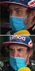 Fernando Alonso reaction Meme Template