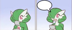 gardevoir says something Meme Template