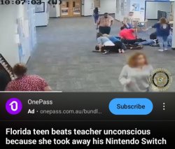 Florida teen beats teacher Meme Template