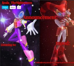 Reala's announcement templete Meme Template
