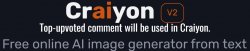 Craiyon AI Top-Upvoted Comment Meme Template