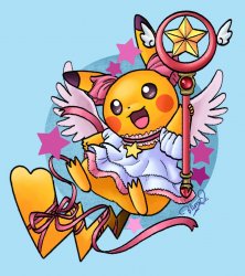 Pikachu Cardcaptor Meme Template