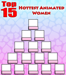 top 15 hottest animated women Meme Template