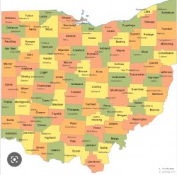 Ohio map Meme Template