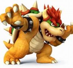 Bowser is cumming Meme Template