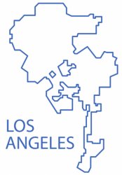 LA Map Meme Template