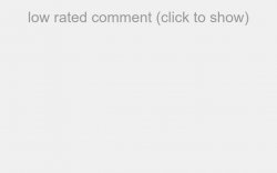 Low Rated Comment Meme Template