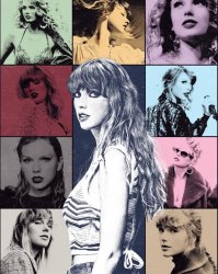 Taylor Swift eras tour poster Meme Template