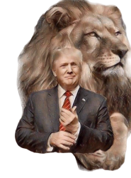 Trump lion Meme Template