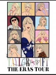 Taylor Swift the eras tour fan art Meme Template