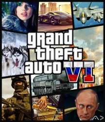 Slavic GTA 7 Meme Template
