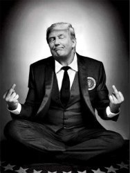 Trump Chi power Meme Template