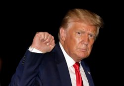 Trump raised fist pedophile coward liar pussified traitor JPP Meme Template