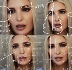 Calculating Ivanka Trump Meme Template