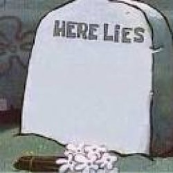 Here lies squidwards hopes and dreams Meme Template