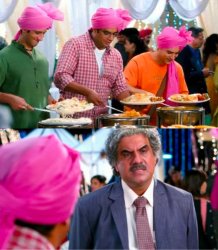 3 idiots wedding buffet Meme Template